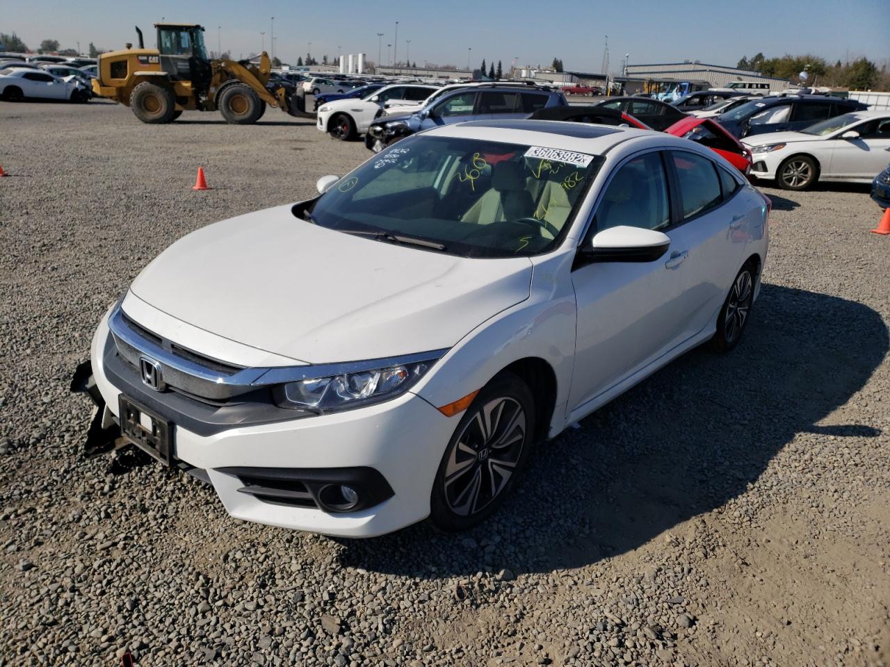 Photo 2 from auction – 2017 HONDA CIVIC EXL with VIN 19XFC1F78HE209422