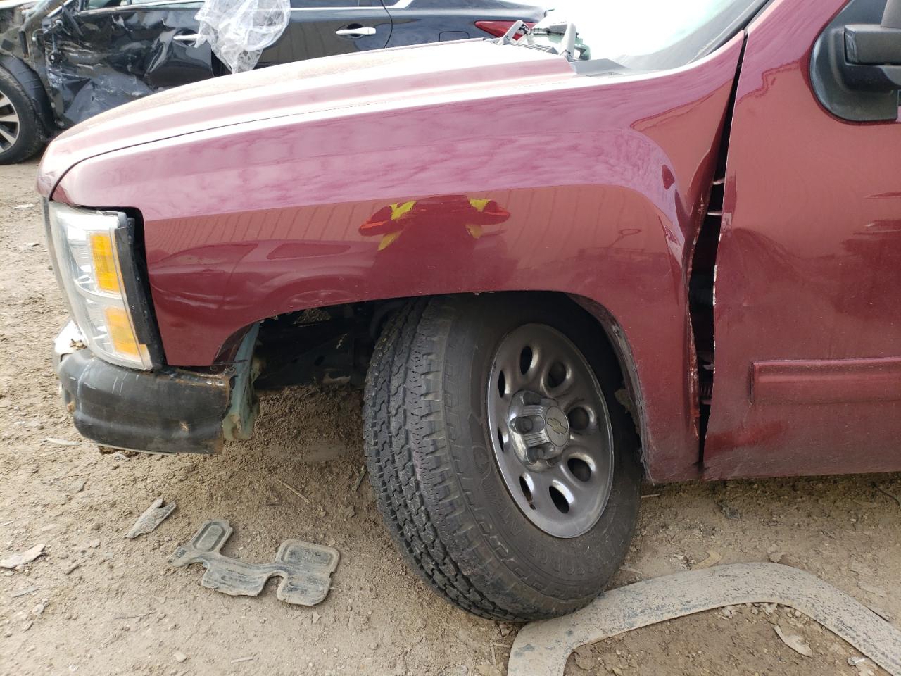 Photo 9 from auction – 2013 CHEVROLET SILVERADO with VIN 1GCRCSE00DZ117291