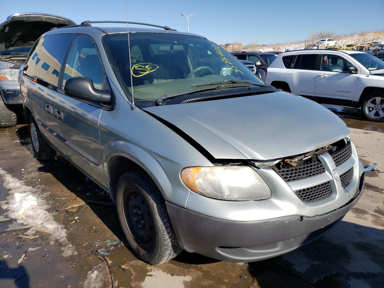 DODGE CARAVAN SE 2003 with VIN 1D4GP25393B102840 - Photo from auction