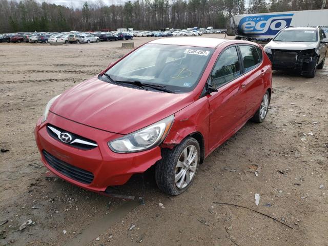Photo 2 from auction – 2012 HYUNDAI ACCENT GLS with VIN KMHCU5AE7CU026404