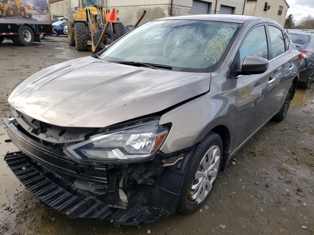 Photo 2 from auction – 2016 NISSAN SENTRA S with VIN 3N1AB7AP5GY311235