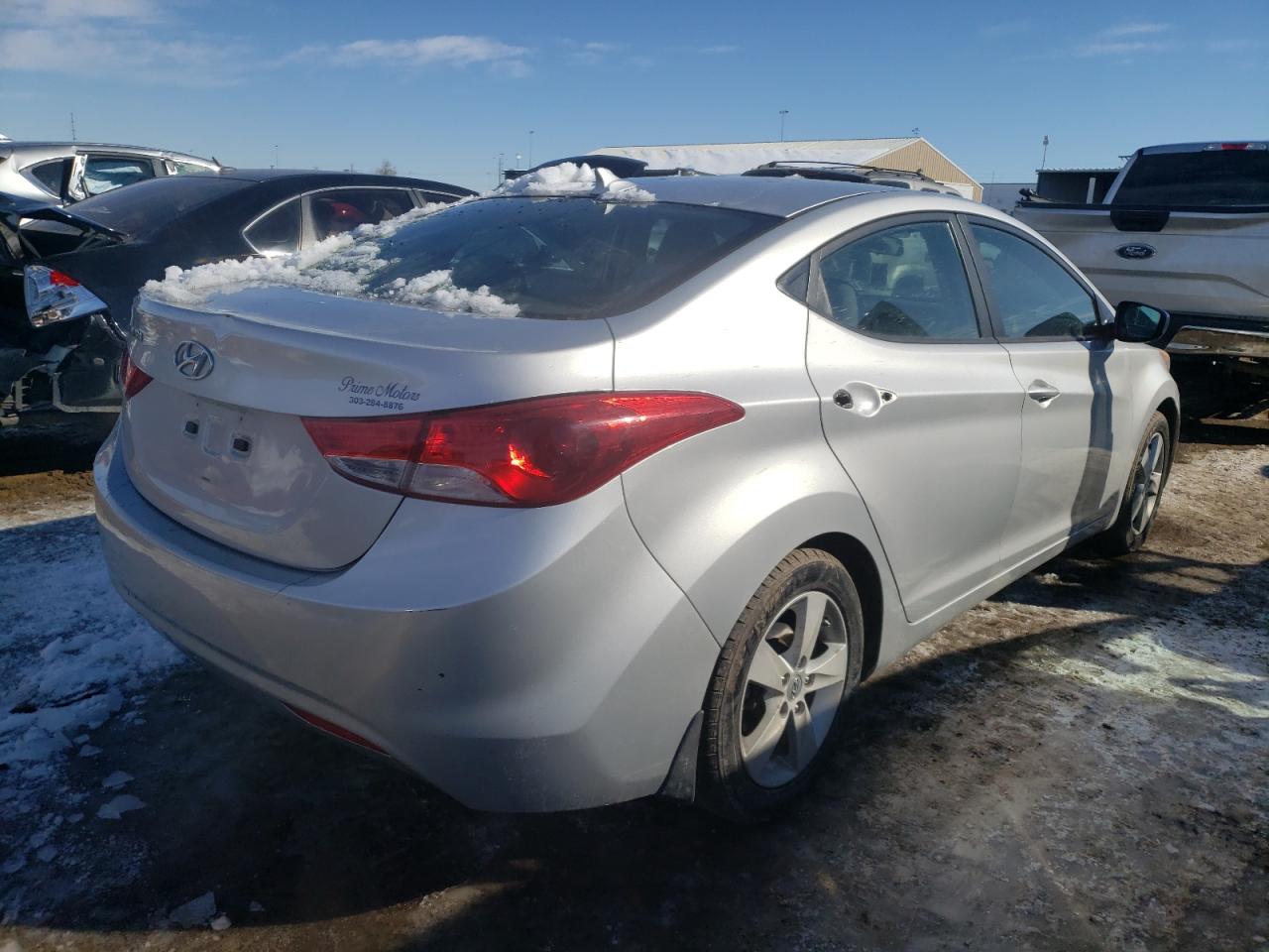 Photo 4 from auction – 2012 HYUNDAI ELANTRA GL with VIN KMHDH4AEXCU346898