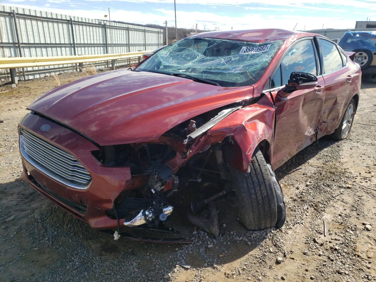 Photo 2 from auction – 2014 FORD FUSION SE with VIN 3FA6P0H73ER297415