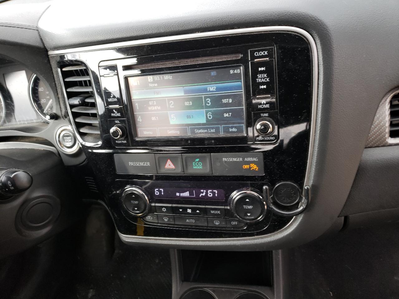 Photo 9 from auction – 2016 MITSUBISHI OUTLANDER with VIN JA4AZ3A36GZ025537