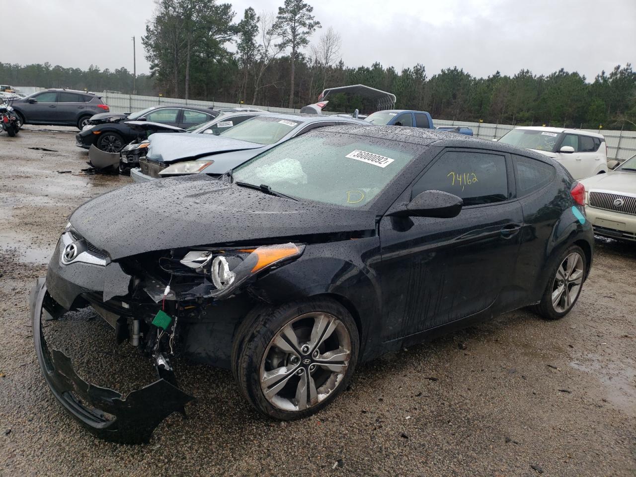 Photo 2 from auction – 2017 HYUNDAI VELOSTER with VIN KMHTC6AD6HU321789