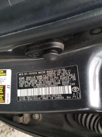 Photo 10 from auction – 2011 TOYOTA COROLLA BA with VIN 2T1BU4EE4BC689803