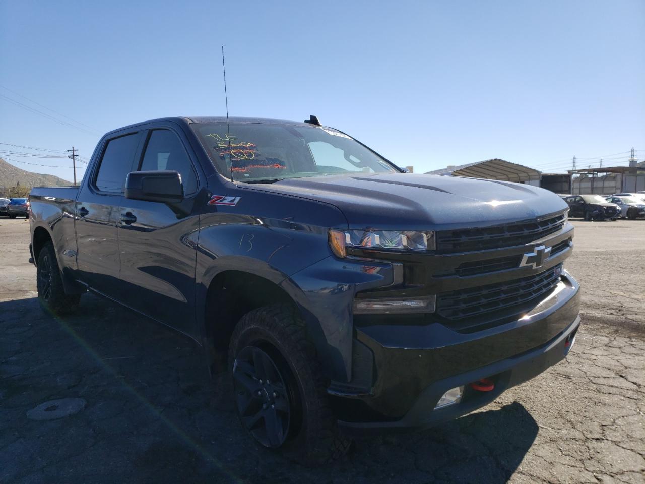 CHEVROLET SILVERADO 2021 with VIN 3GCPYFED6MG327669 - Photo from auction