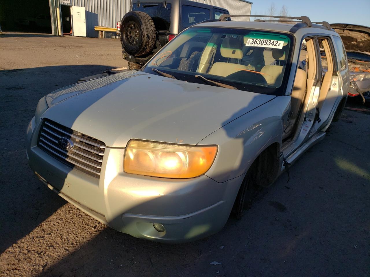 Photo 2 from auction – 2006 SUBARU FORESTER 2 with VIN JF1SG63616H746559