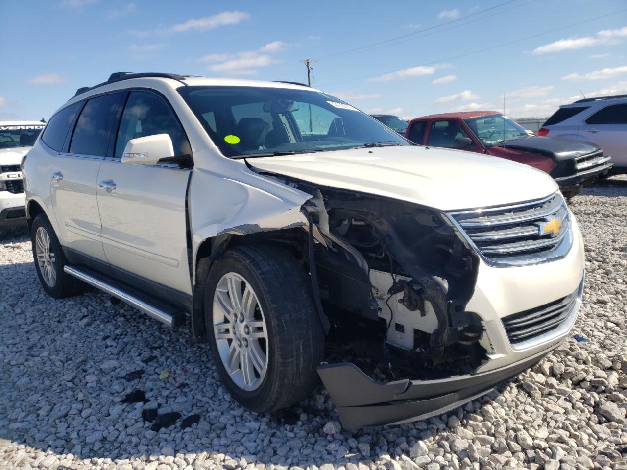 CHEVROLET TRAVERSE L 2013 with VIN 1GNKRGKD5DJ156937 - Photo from auction