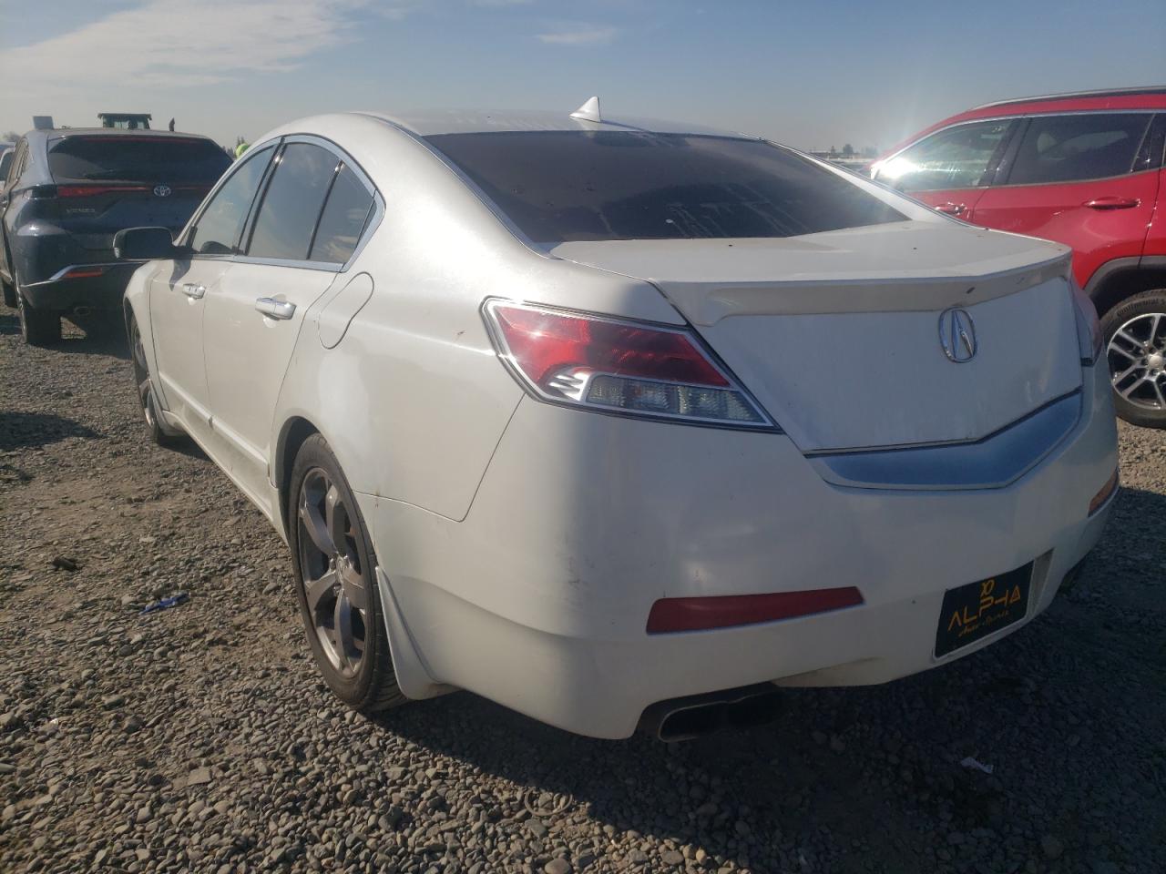 Photo 3 from auction – 2009 ACURA TL with VIN 19UUA96509A003804