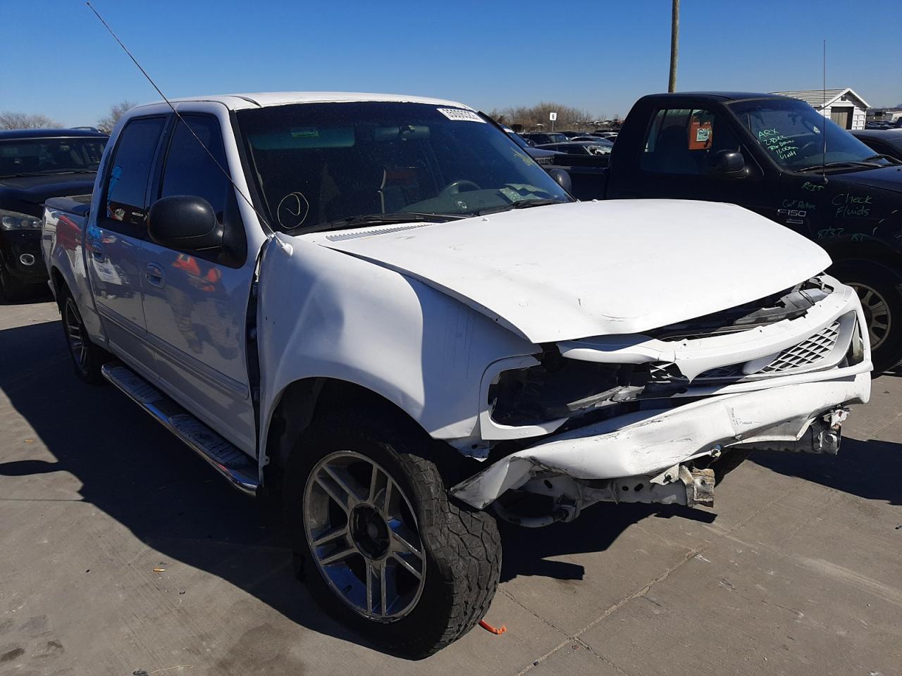 FORD F150 SUPER 2001 with VIN 1FTRW07L41KB57803 - Photo from auction