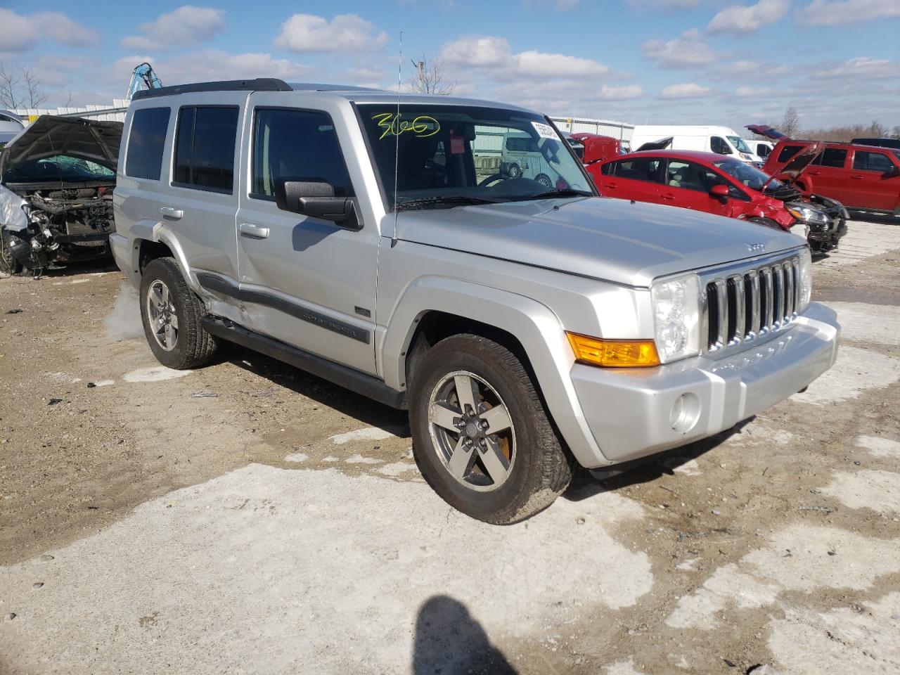 Photo 9 from auction – 2008 JEEP COMMANDER with VIN 1J8HG48K38C159108