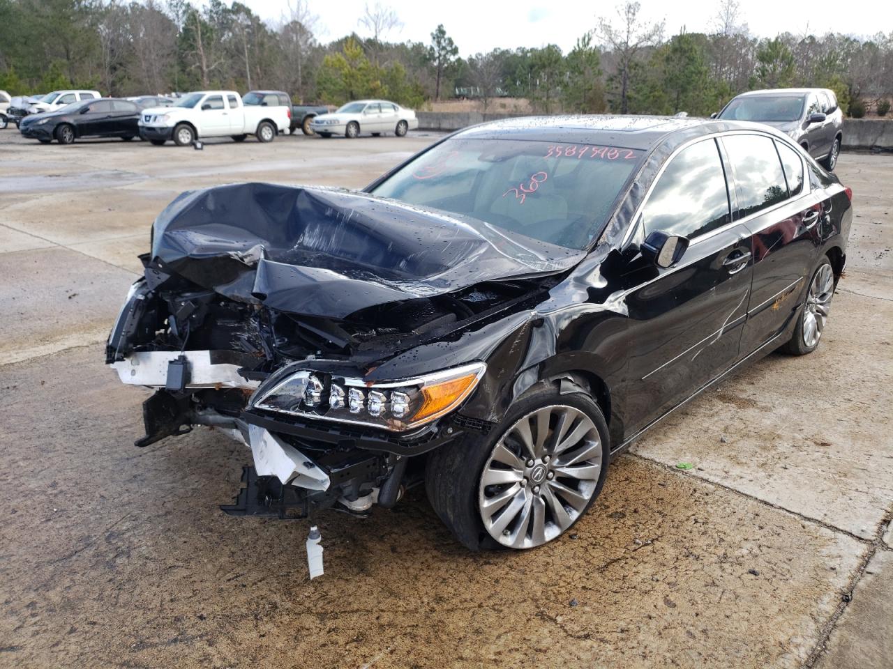 Photo 2 from auction – 2016 ACURA RLX TECH with VIN JH4KC1F59GC001308