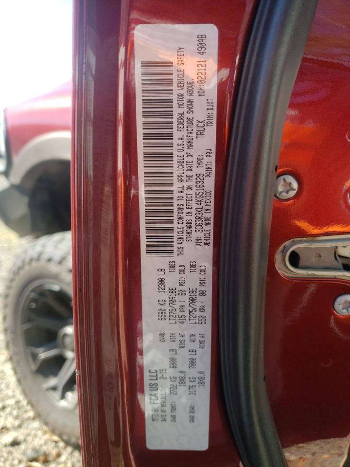 Photo 10 from auction – 2019 RAM 3500 LONGH with VIN 3C63R3KL4KG516329
