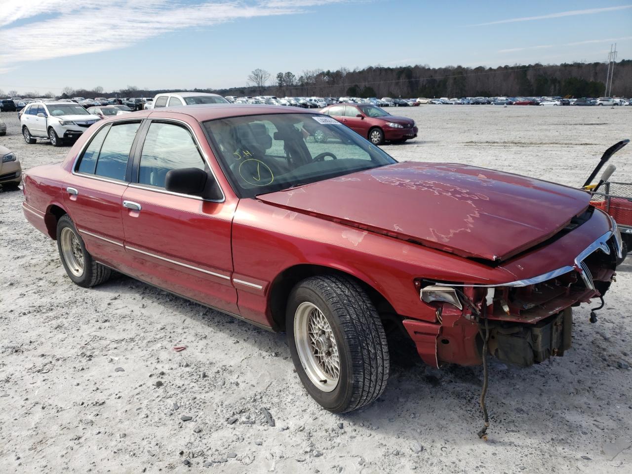 MERCURY GRAND MARQ 1997 with VIN 2MELM75W1VX724276 - Photo from auction