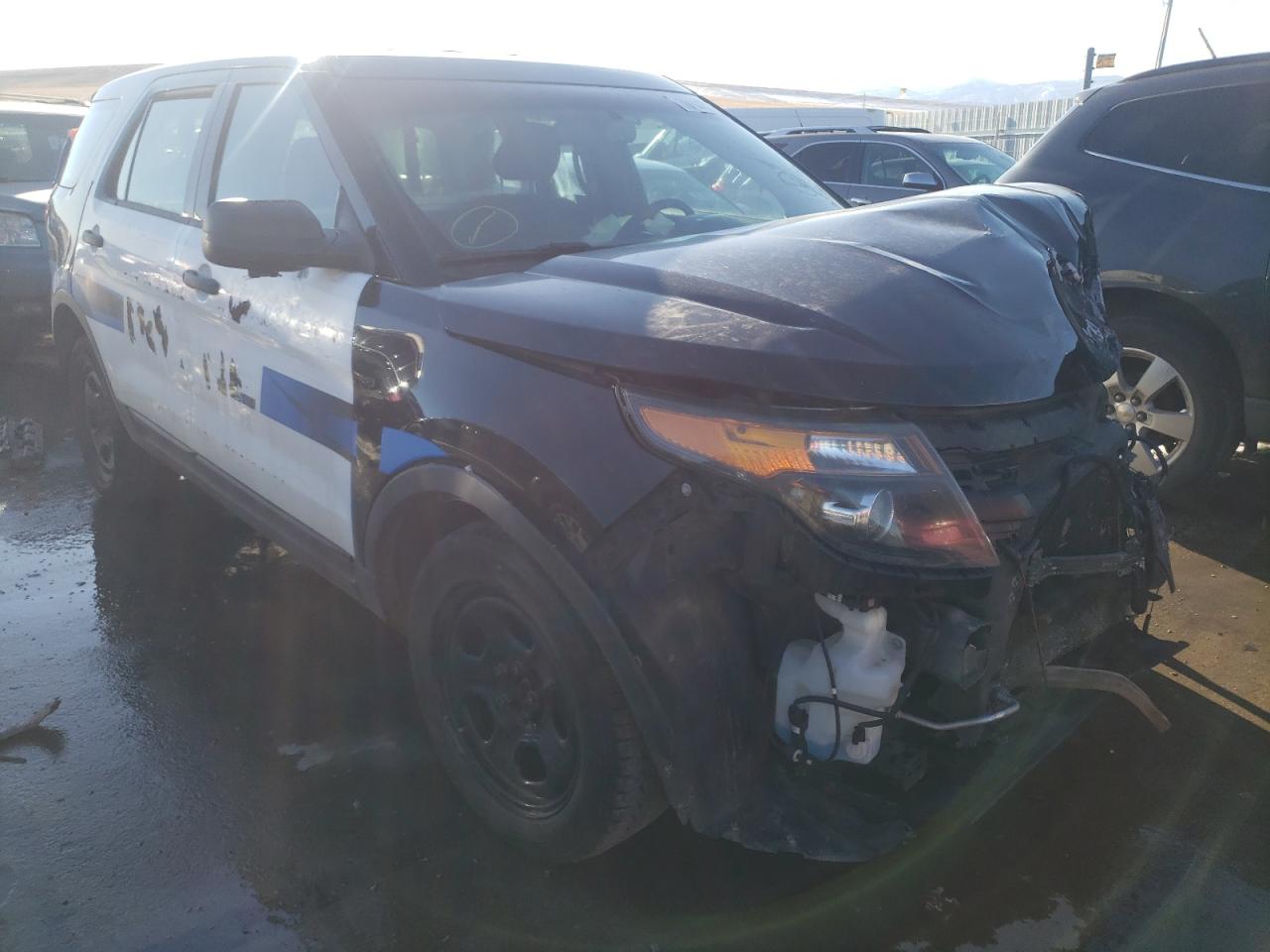 FORD EXPLORER P 2015 with VIN 1FM5K8AR6FGC67652 - Photo from auction