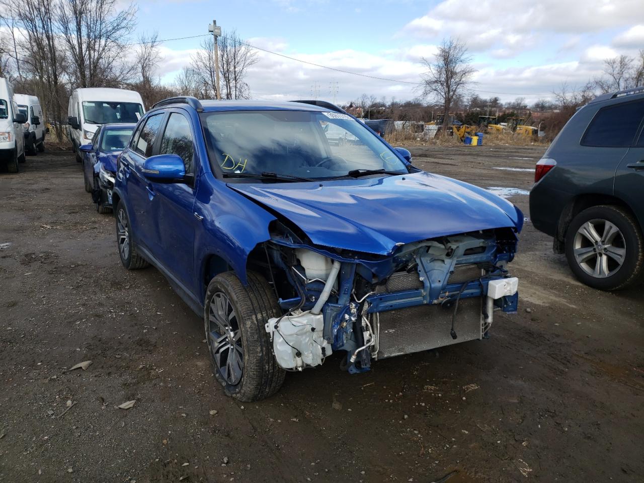 Photo 1 from auction – 2016 MITSUBISHI OUTLANDER with VIN JA4AP4AW6GZ047639
