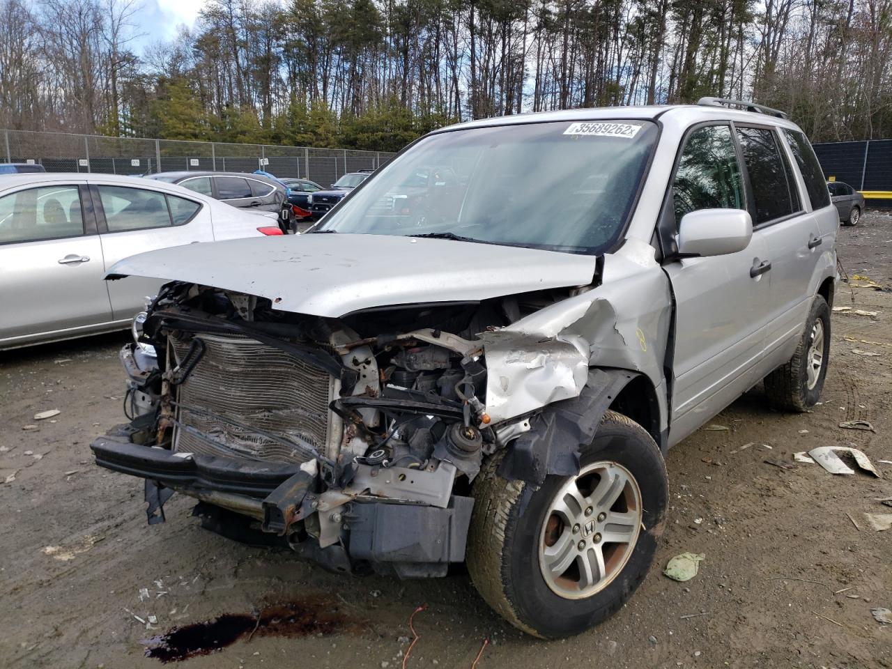 صورة رقم 2 من المزاد - 2005 HONDA PILOT EX مع VIN 2HKYF18405H535693