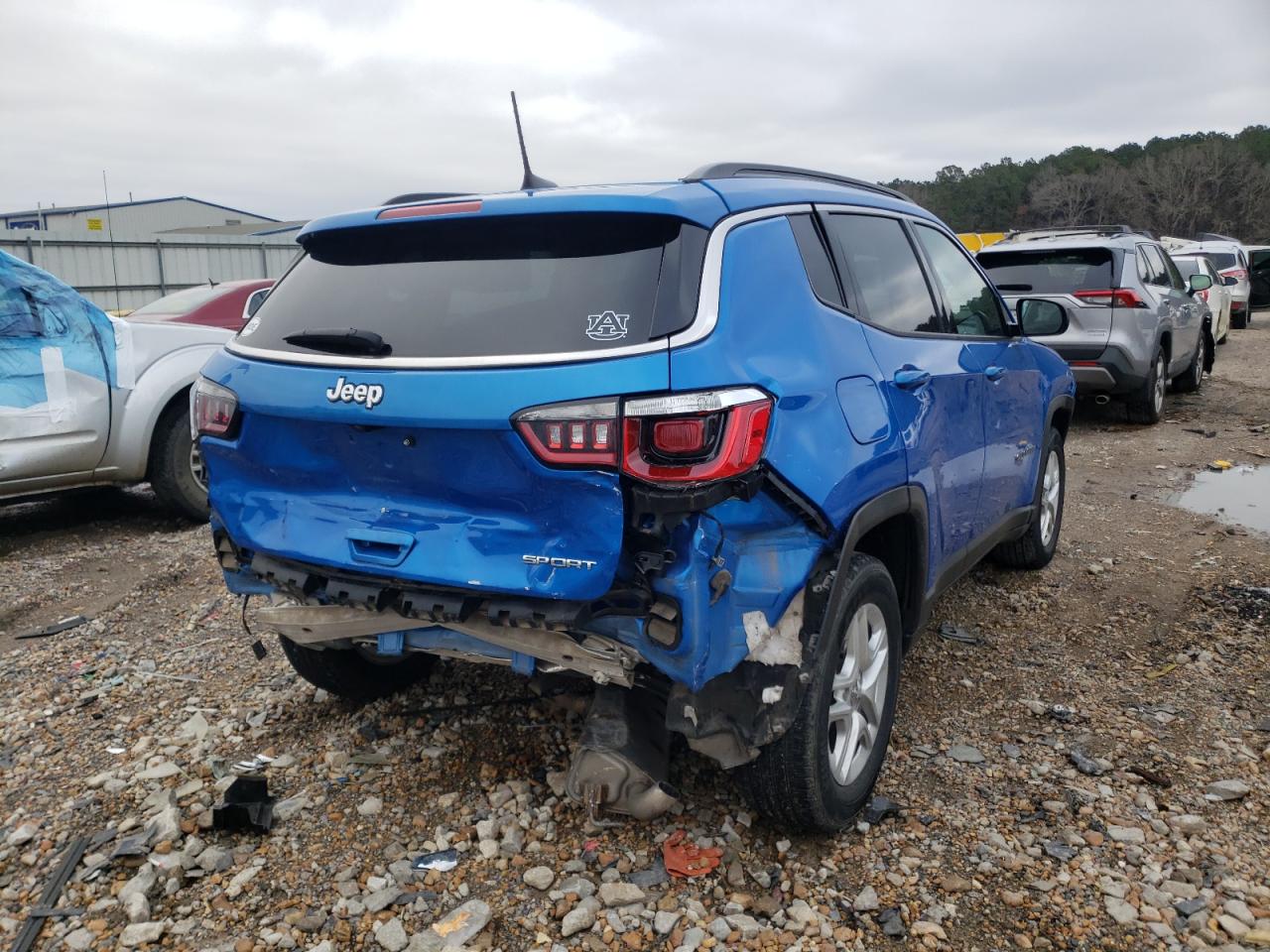 Photo 4 from auction – 2019 JEEP COMPASS SP with VIN 3C4NJCAB6KT649327