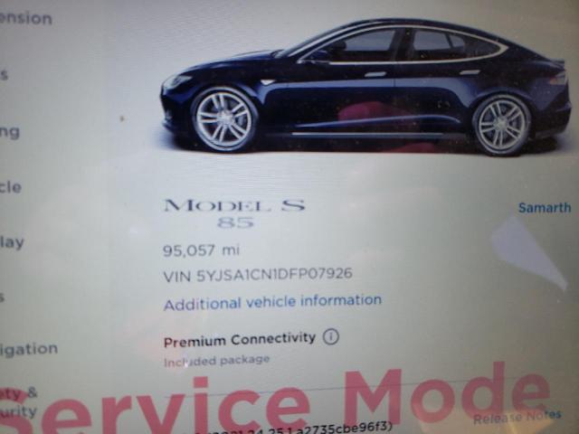 Photo 8 from auction – 2013 TESLA MODEL S with VIN 5YJSA1CN1DFP07926