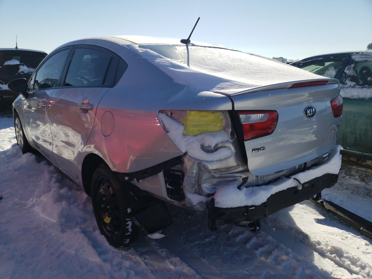 Photo 3 from auction – 2014 KIA RIO LX with VIN KNADM4A39E6361881