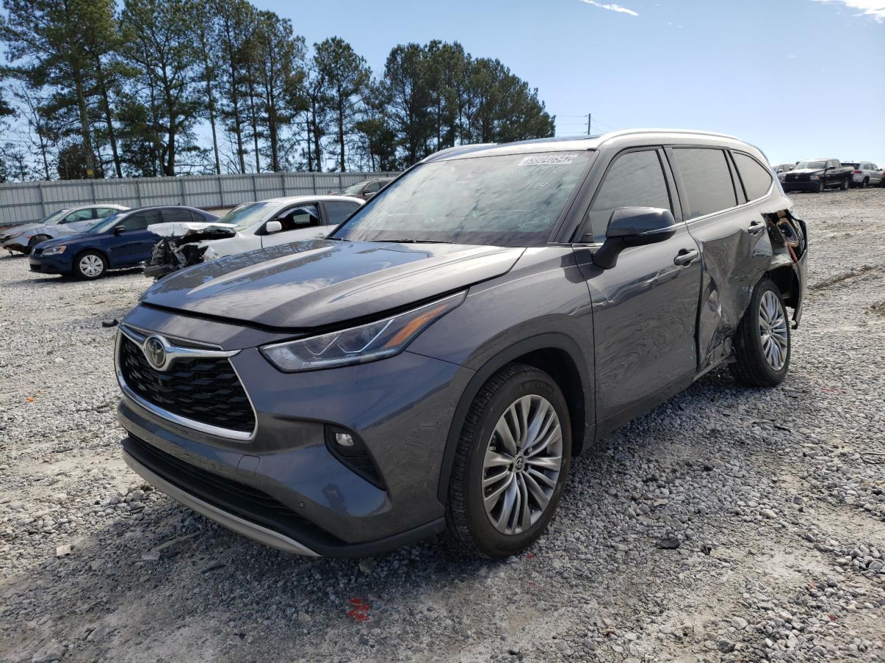 Photo 2 from auction – 2021 TOYOTA HIGHLANDER with VIN 5TDFZRAH4MS064716