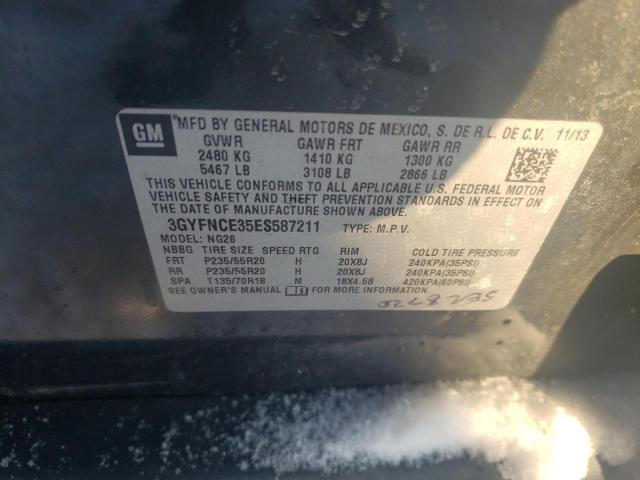 Photo 10 from auction – 2014 CADILLAC SRX PERFOR with VIN 3GYFNCE35ES587211