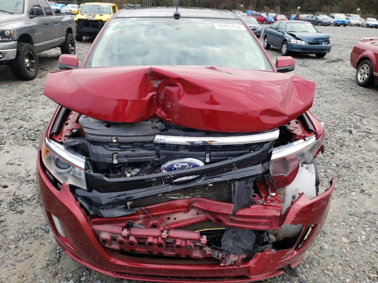 Photo 7 from auction – 2014 FORD EDGE SPORT with VIN 2FMDK4AK8EBA93869