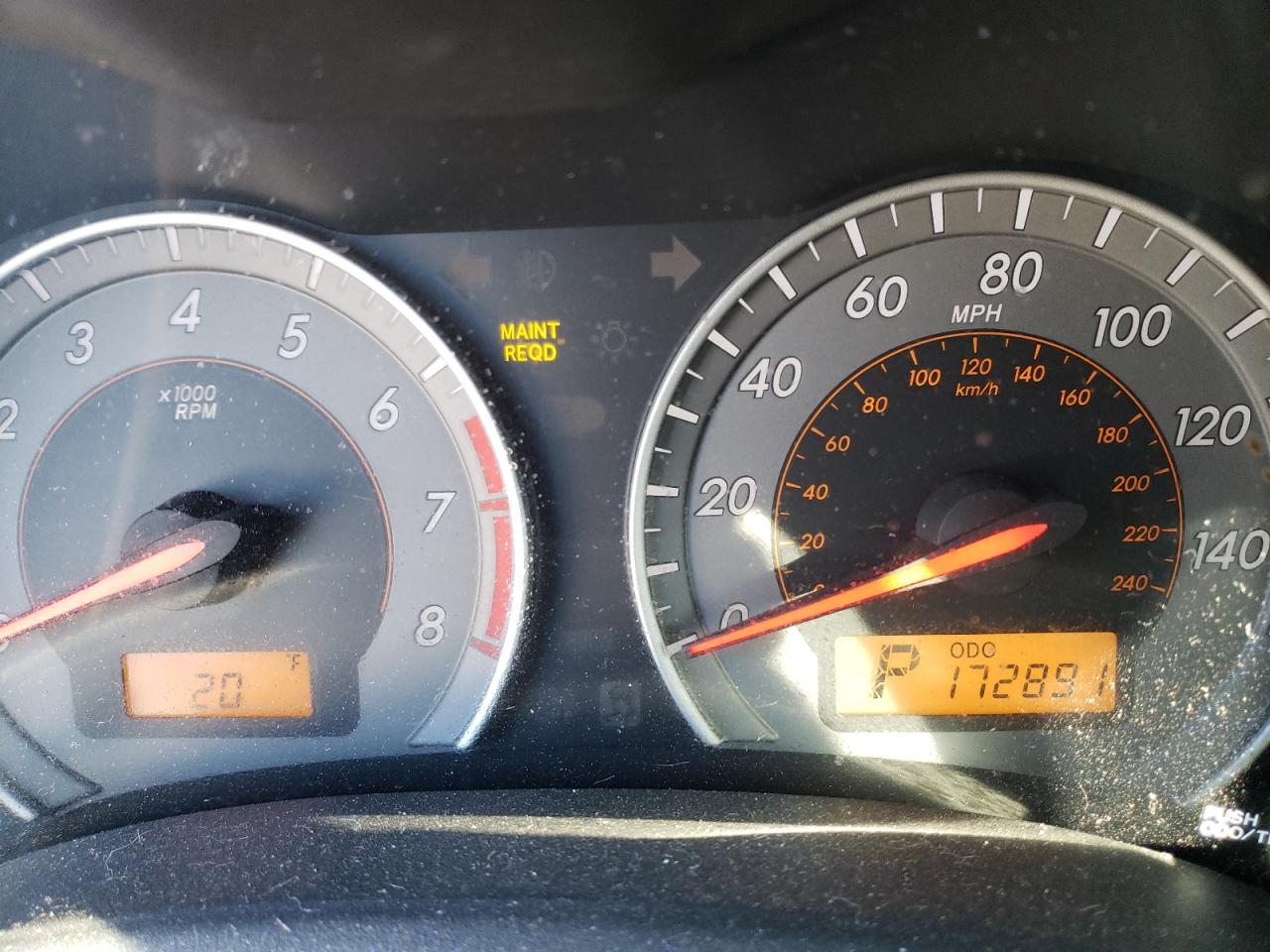 Photo 8 from auction – 2010 TOYOTA COROLLA BA with VIN 1NXBU4EEXAZ377353