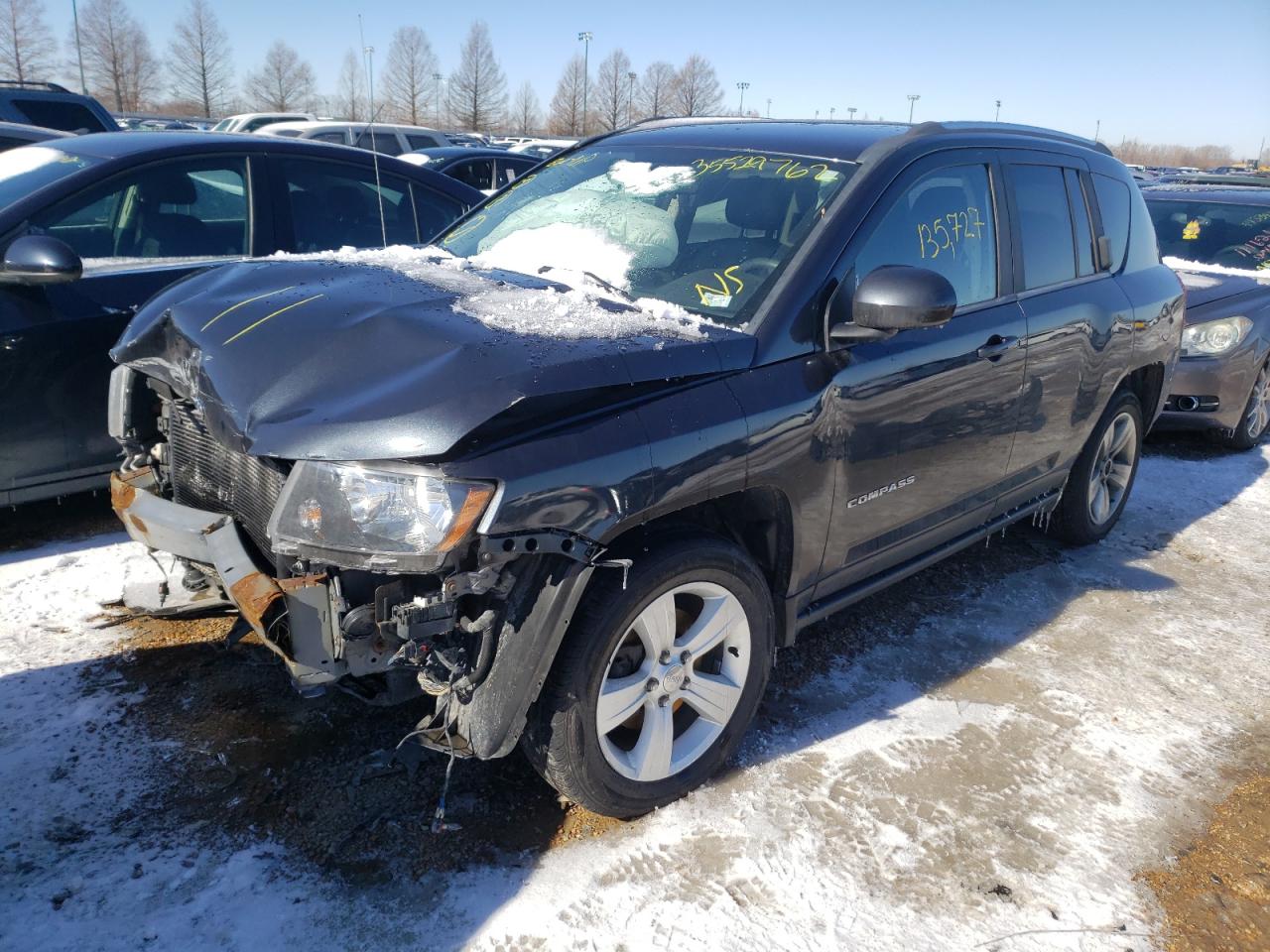 Photo 2 from auction – 2014 JEEP COMPASS with VIN 1C4NJDEB7ED530356