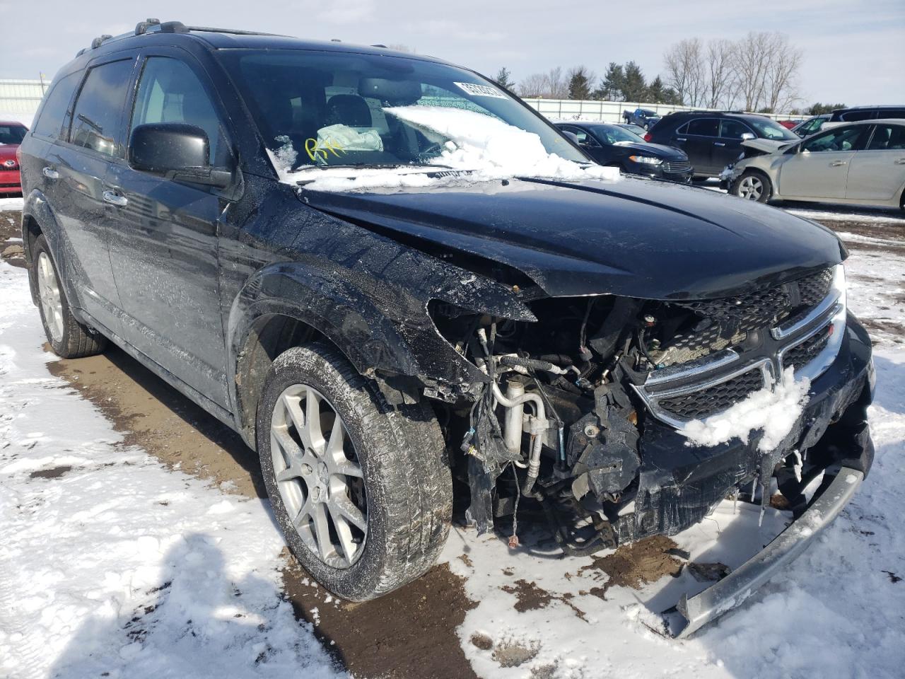 DODGE JOURNEY R/ 2014 with VIN 3C4PDDFG9ET310463 - Photo from auction