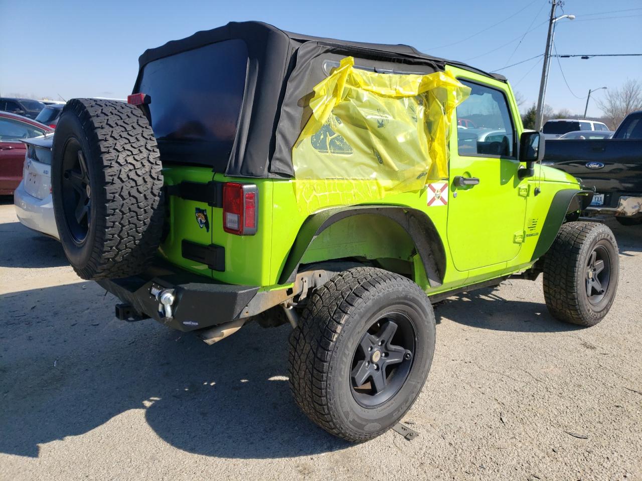 Photo 4 from auction – 2013 JEEP WRANGLER S with VIN 1C4AJWAG2DL511276