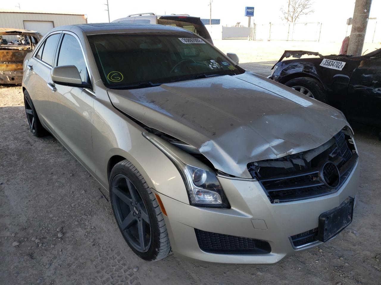 CADILLAC ATS 2013 with VIN 1G6AA5RA0D0161516 - Photo from auction