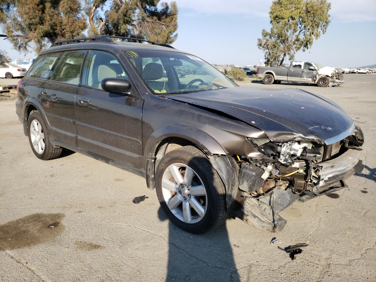 SUBARU OUTBACK 2. 2008 with VIN 4S4BP62C687343392 - Photo from auction