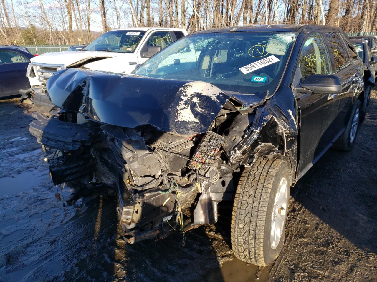 Photo 2 from auction – 2011 FORD EDGE SEL with VIN 2FMDK4JC4BBB52601