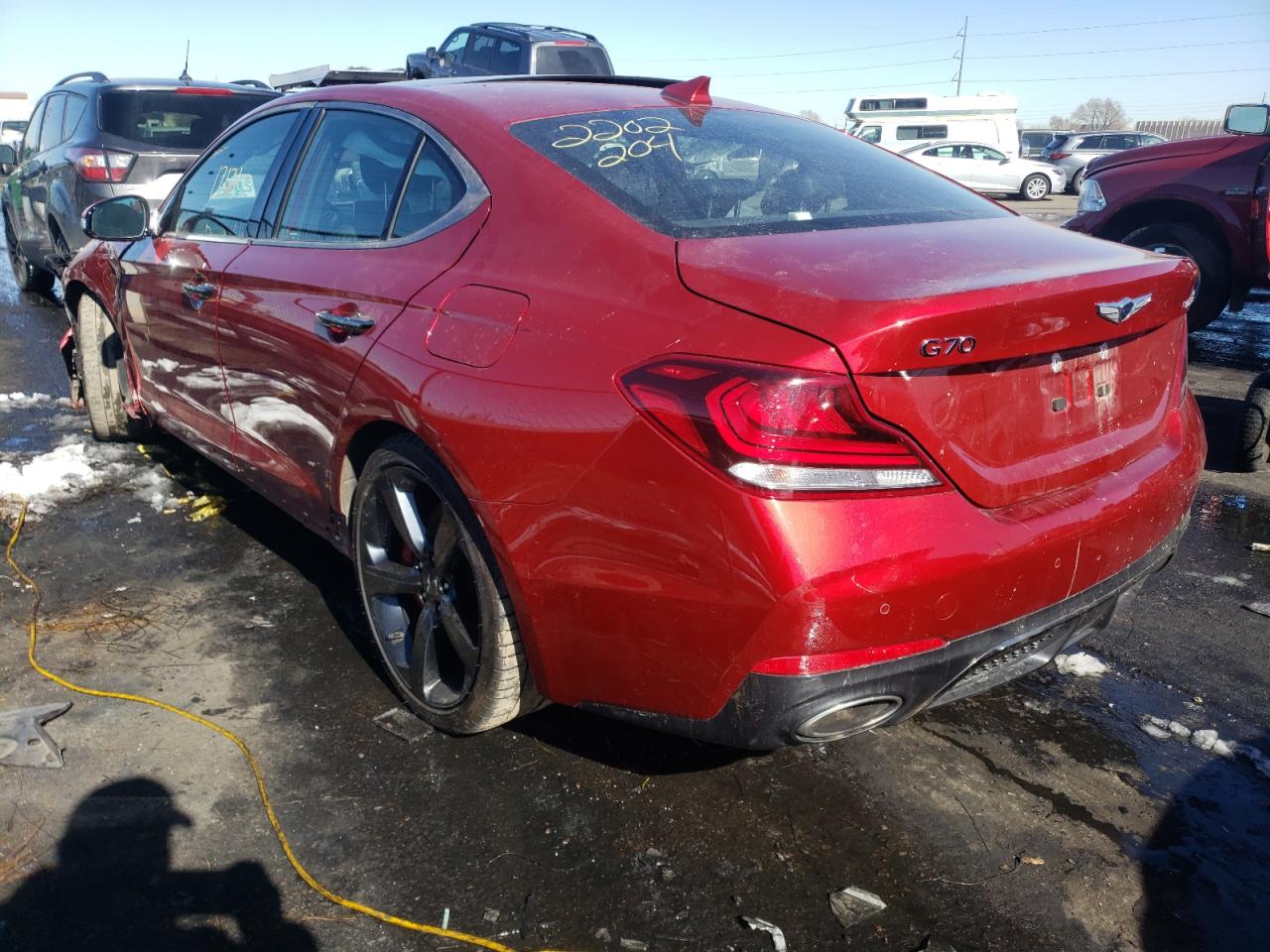 Photo 3 from auction – 2019 GENESIS G70 PRESTI with VIN KMTG34LE0KU034103