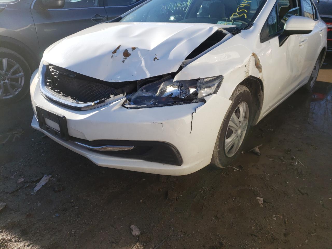 Photo 9 from auction – 2015 HONDA CIVIC LX with VIN 19XFB2F52FE212871