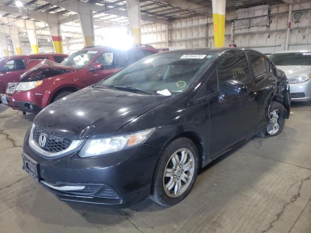 Photo 2 from auction – 2015 HONDA CIVIC LX with VIN 19XFB2F5XFE285258