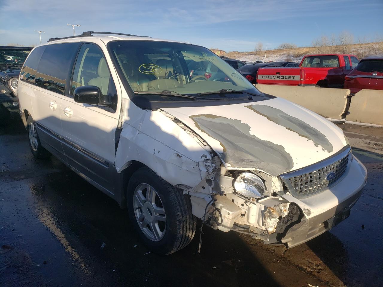 FORD WINDSTAR S 2003 with VIN 2FMZA53463BA58192 - Photo from auction