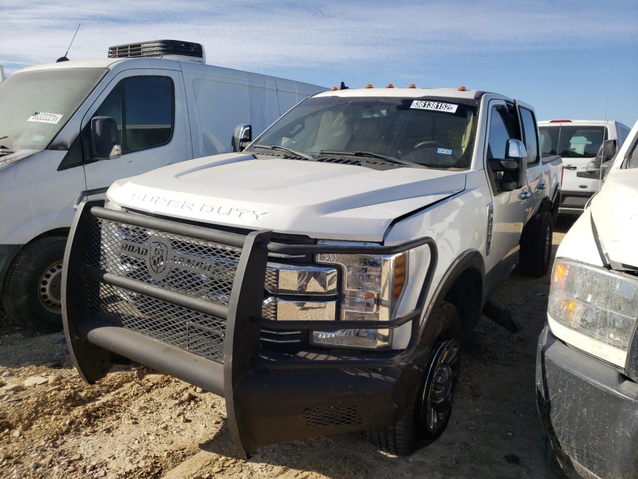 Photo 2 from auction – 2019 FORD F250 SUPER with VIN 1FT7W2B67KEC08022