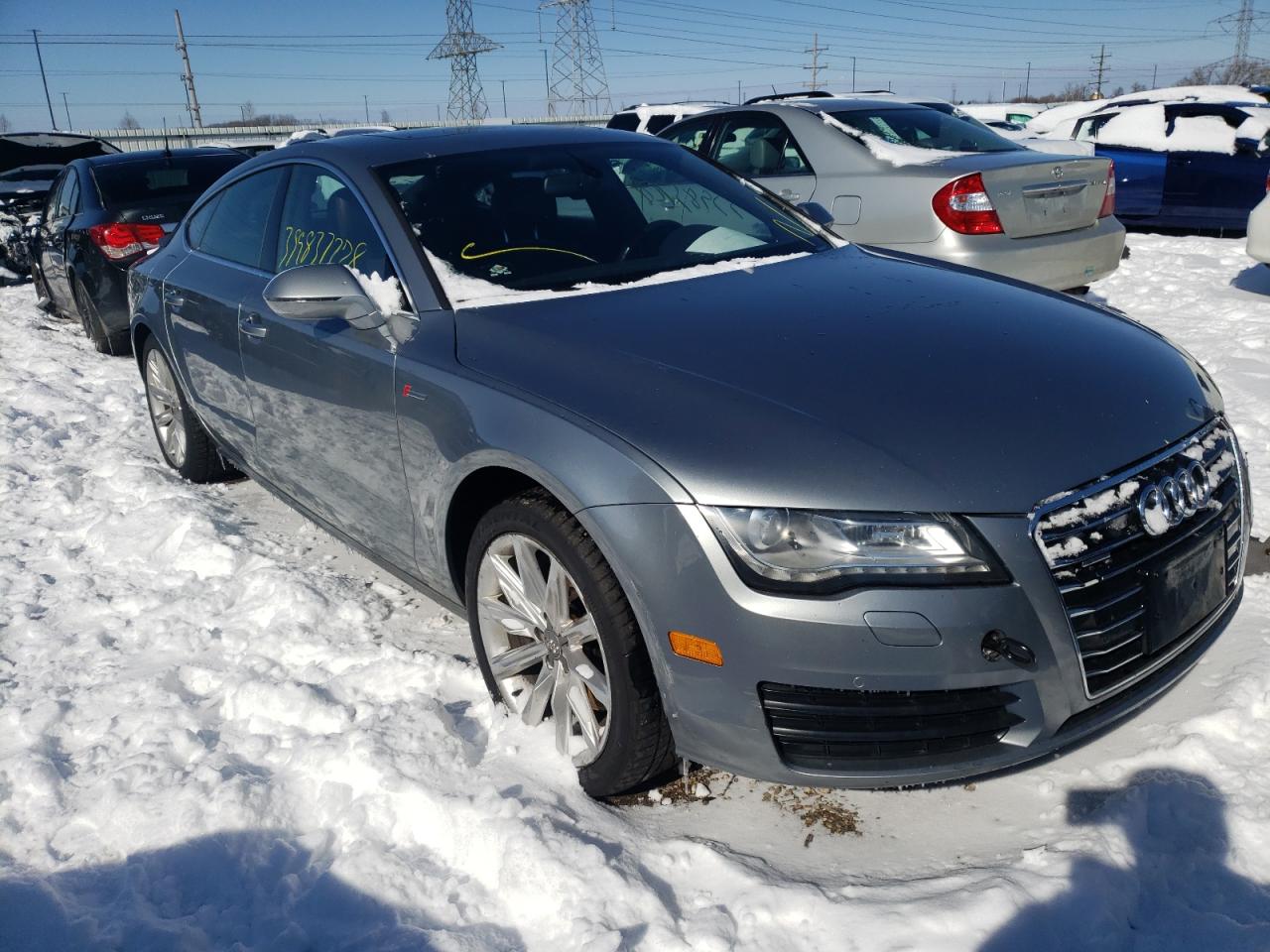 AUDI A7 PREMIUM 2013 with VIN WAUYGAFC9DN146313 - Photo from auction