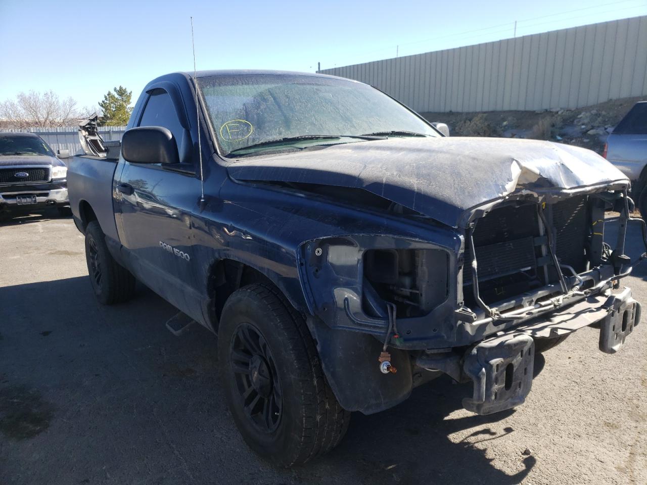 Photo 1 from auction – 2007 DODGE RAM 1500 S with VIN 1D7HA16N47J537411
