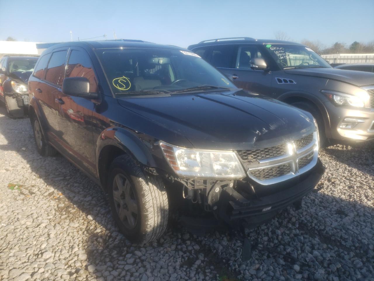 DODGE JOURNEY SE 2012 with VIN 3C4PDCAB9CT213668 - Photo from auction
