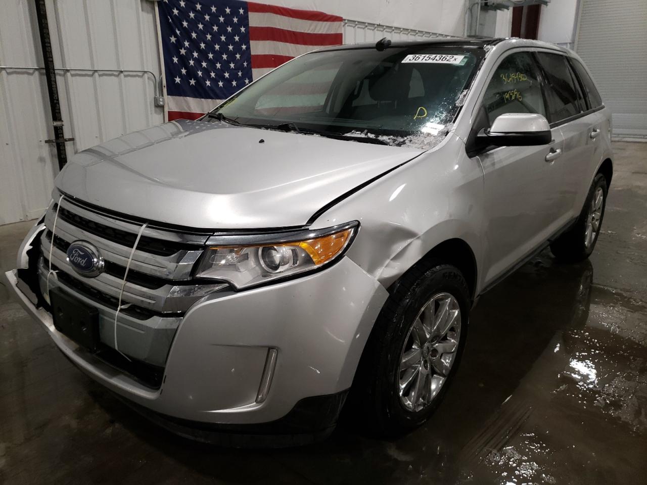 Photo 2 from auction – 2013 FORD EDGE SEL with VIN 2FMDK4JC6DBB69614