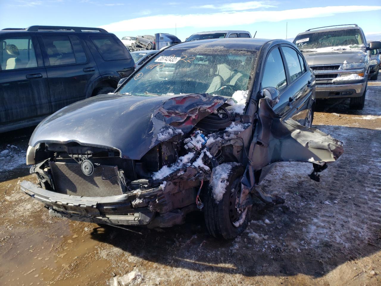 Photo 2 from auction – 2007 HYUNDAI ACCENT GLS with VIN KMHCN46C07U149353