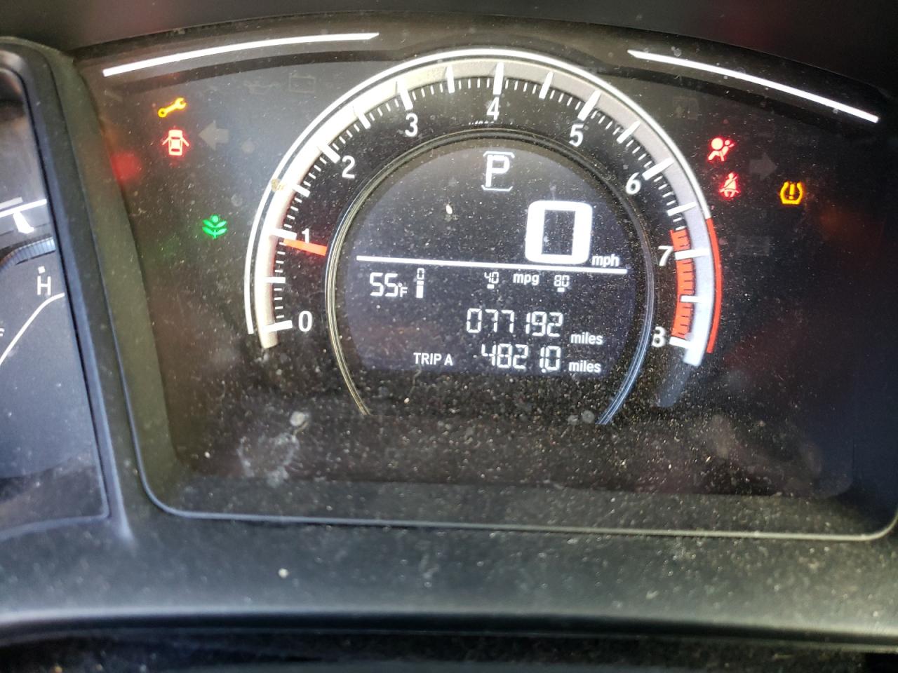 Photo 8 from auction – 2018 HONDA CIVIC with VIN 19XFC2F55JE005980