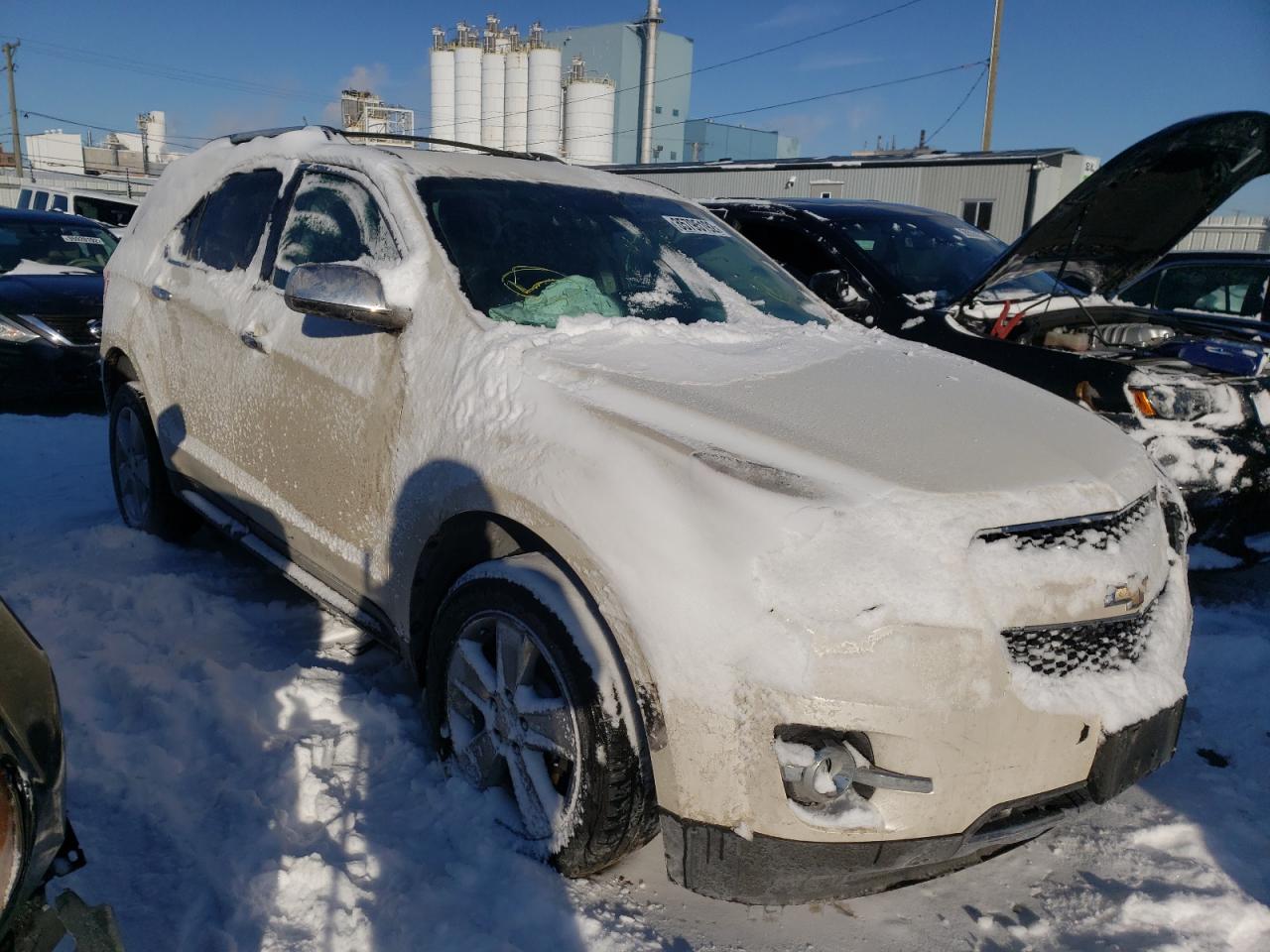 CHEVROLET EQUINOX LT 2013 with VIN 1GNALFEK7DZ126745 - Photo from auction