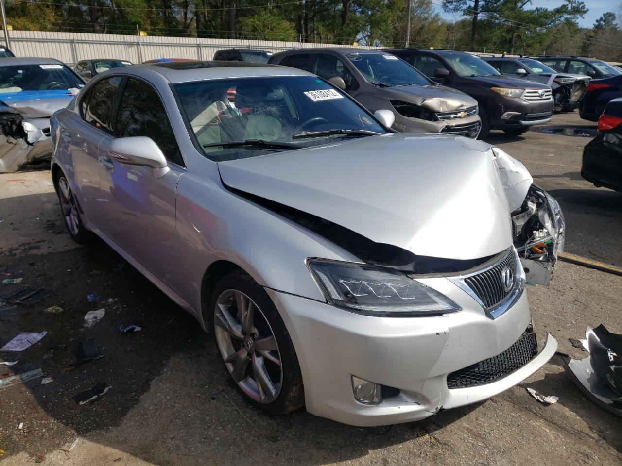 LEXUS IS 250 2010 with VIN JTHBF5C2XA5126788 - Photo from auction