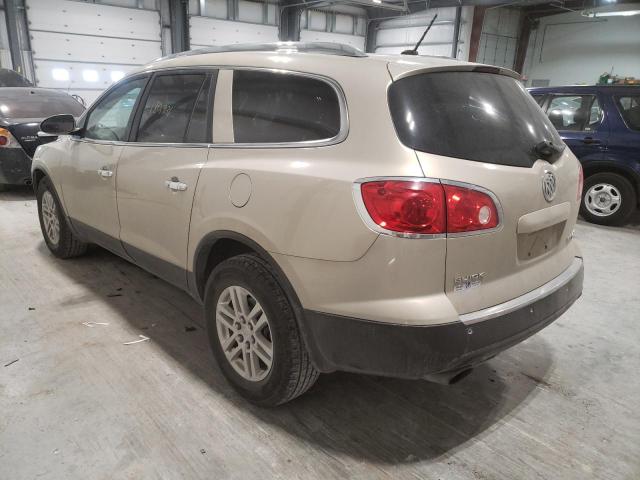 Photo 3 from auction – 2009 BUICK ENCLAVE CX with VIN 5GAEV13D69J177009