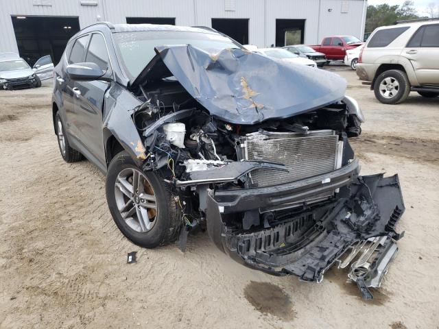 Photo 1 from auction – 2018 HYUNDAI SANTA FE S with VIN 5NMZU3LB2JH055951